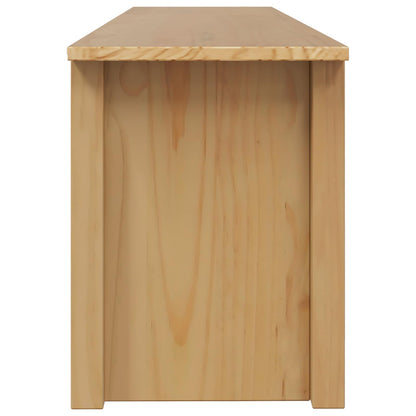 TV Rack HILL Honey Brown 158 x 40 x 39.5 cm Solid Pine Wood