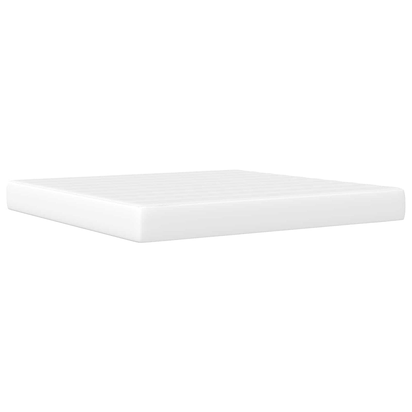 Bed Frame with Headboard White 180 x 200 cm Faux Leather