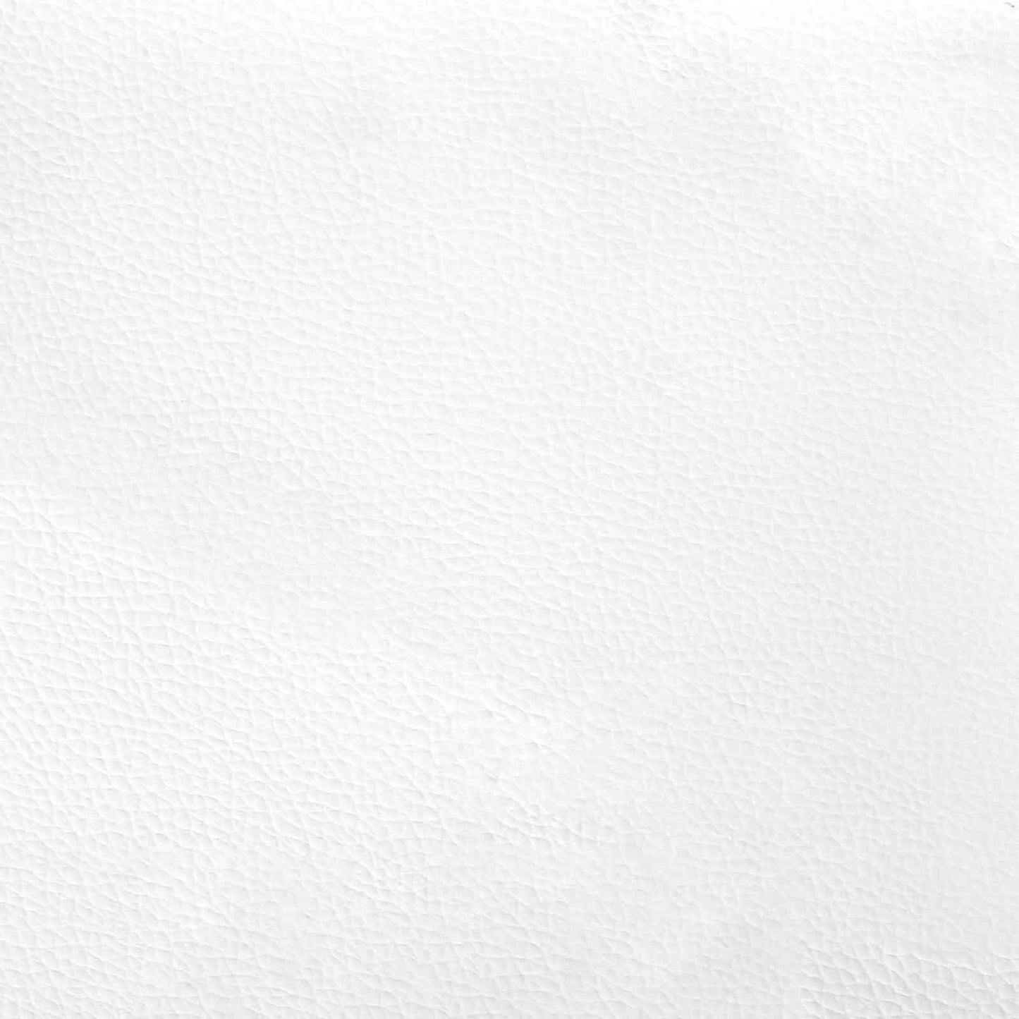 Bed Frame with Headboard White 180 x 200 cm Faux Leather