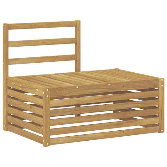Outdoor Sofa Set White 91 x 63 x 73 cm Solid Acacia Wood