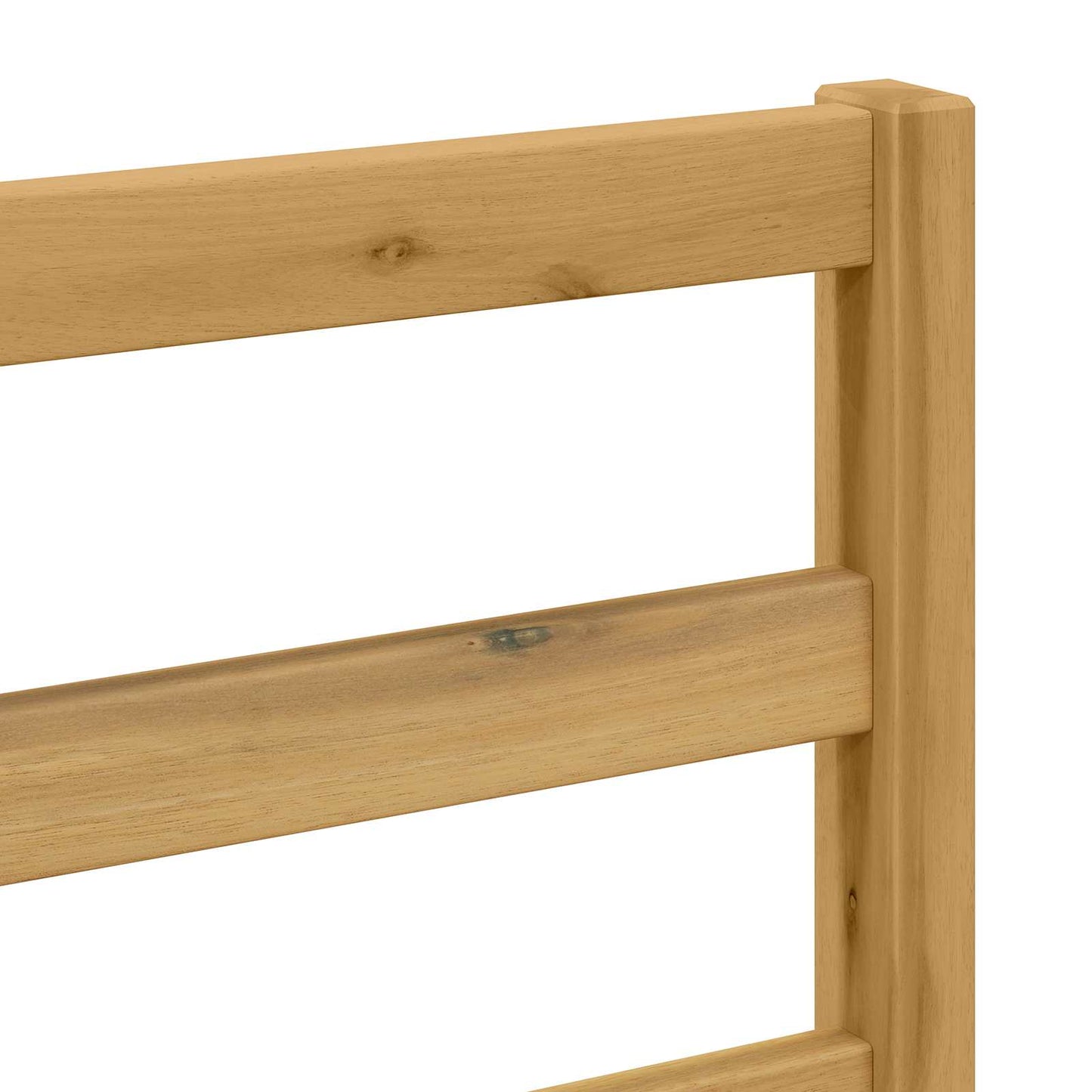 Backrest Module White 59 x 4 x 73 cm Solid Acacia Wood