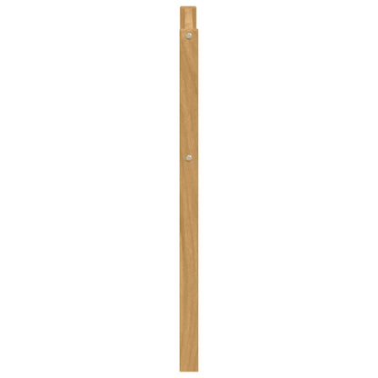 Backrest Module White 59 x 4 x 73 cm Solid Acacia Wood