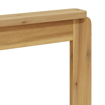 Armrests Module 2 pcs White 59 x 6 x 61 cm Solid Acacia Wood