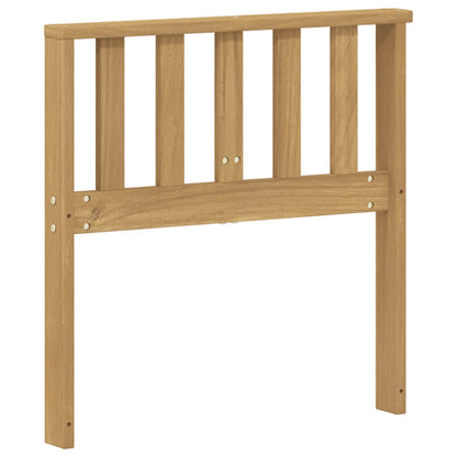 Armrests Module 2 pcs White 60 x 6 x 61 cm Solid Acacia Wood