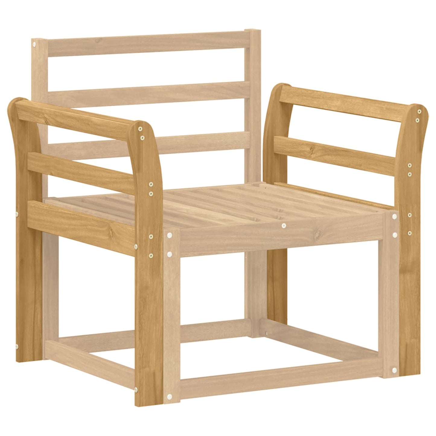 Armrests Module 2 pcs White 58.5 x 8.5 x 60 cm