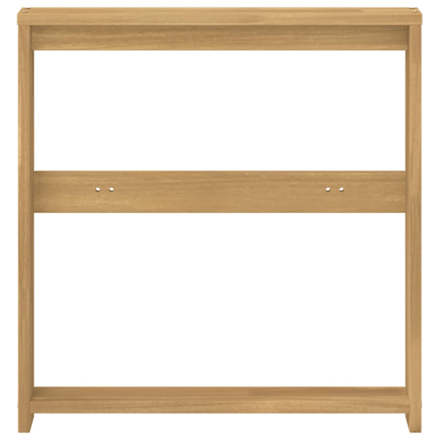 Armrests Module 2 pcs White 58.5 x 10 x 61 cm Solid Acacia Wood