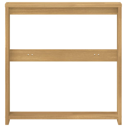 Armrests Module 2 pcs White 58.5 x 10 x 61 cm Solid Acacia Wood
