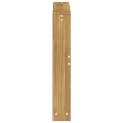 Armrests Module 2 pcs White 58.5 x 10 x 61 cm Solid Acacia Wood
