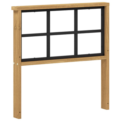Armrests Module 2 pcs White 60 x 6 x 61 cm Solid Acacia Wood