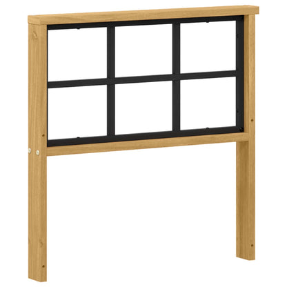 Armrests Module 2 pcs White 60 x 6 x 61 cm Solid Acacia Wood