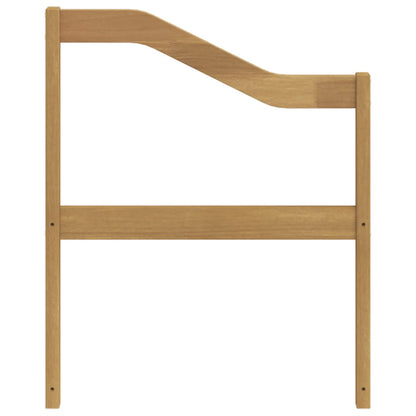 Armrests Module 2 pcs White 59 x 4 x 73 cm Solid Acacia Wood