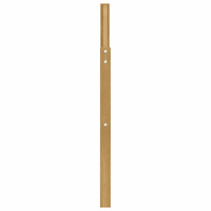 Armrests Module 2 pcs White 59 x 4 x 73 cm Solid Acacia Wood