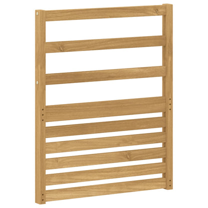 Armrests Module 2 pcs White 59 x 4 x 73 cm Solid Acacia Wood