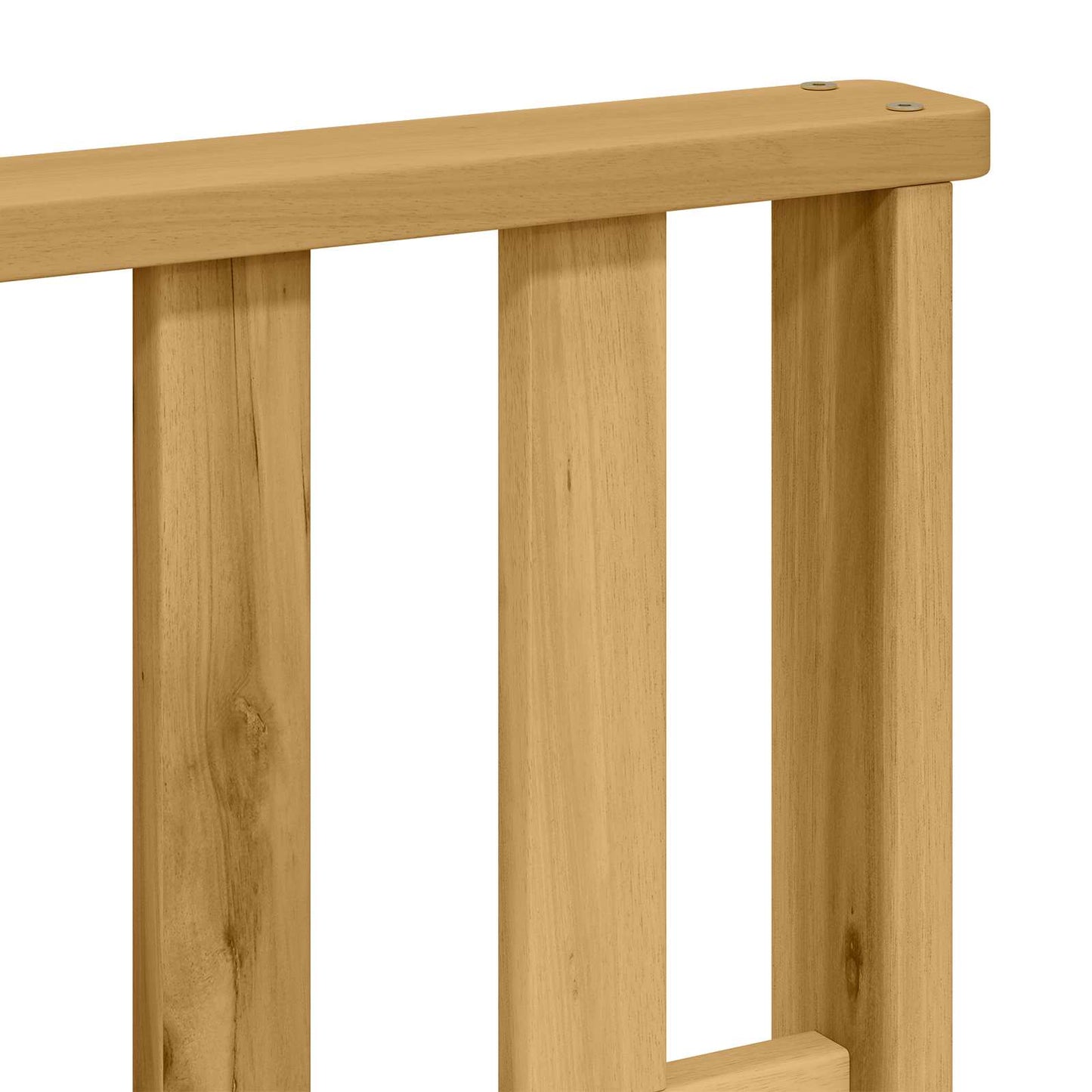 Armrests Module 2 pcs White 60 x 6 x 61 cm Solid Acacia Wood