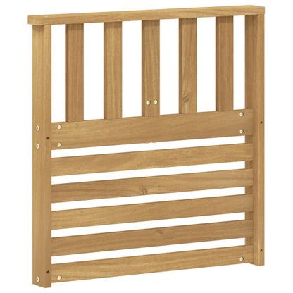 Armrests Module 2 pcs White 60 x 6 x 61 cm Solid Acacia Wood