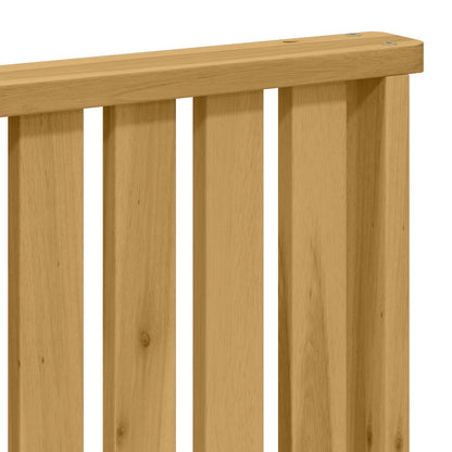 Armrests Module 2 pcs White 60 x 6 x 61 cm Solid Acacia Wood