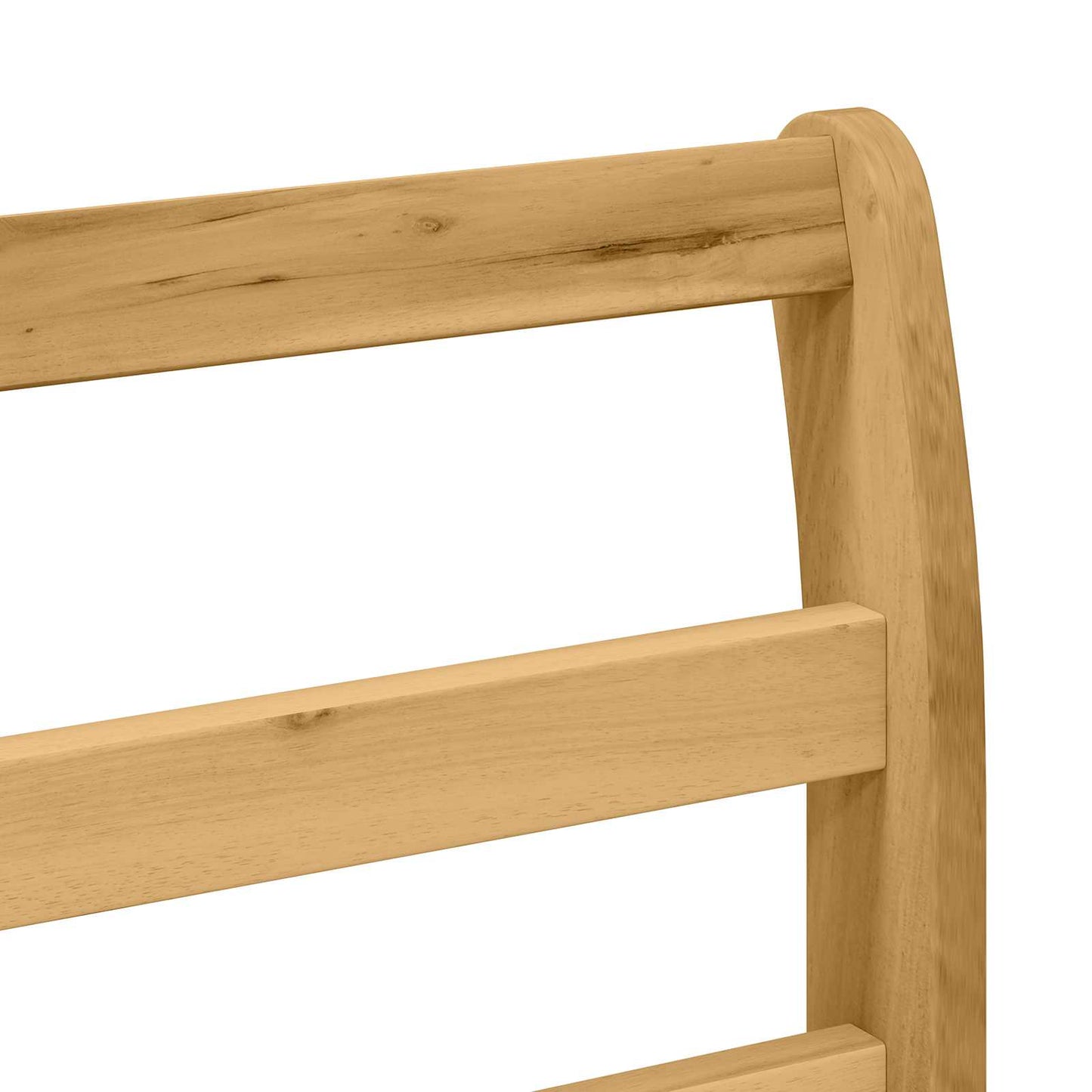 Armrests Module 2 pcs White 58.5 x 8 x 60 cm Solid Acacia Wood