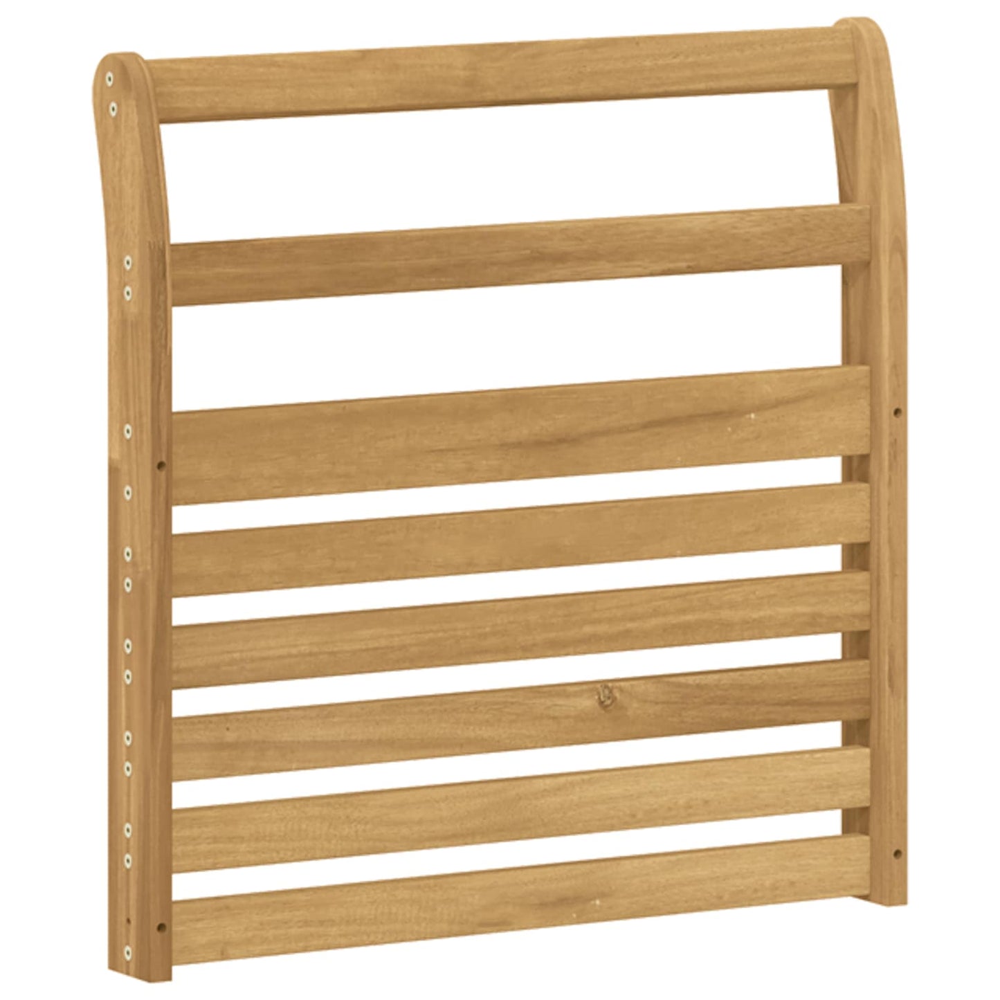 Armrests Module 2 pcs White 58.5 x 8 x 60 cm Solid Acacia Wood