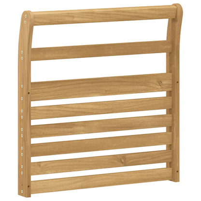 Armrests Module 2 pcs White 58.5 x 8 x 60 cm Solid Acacia Wood