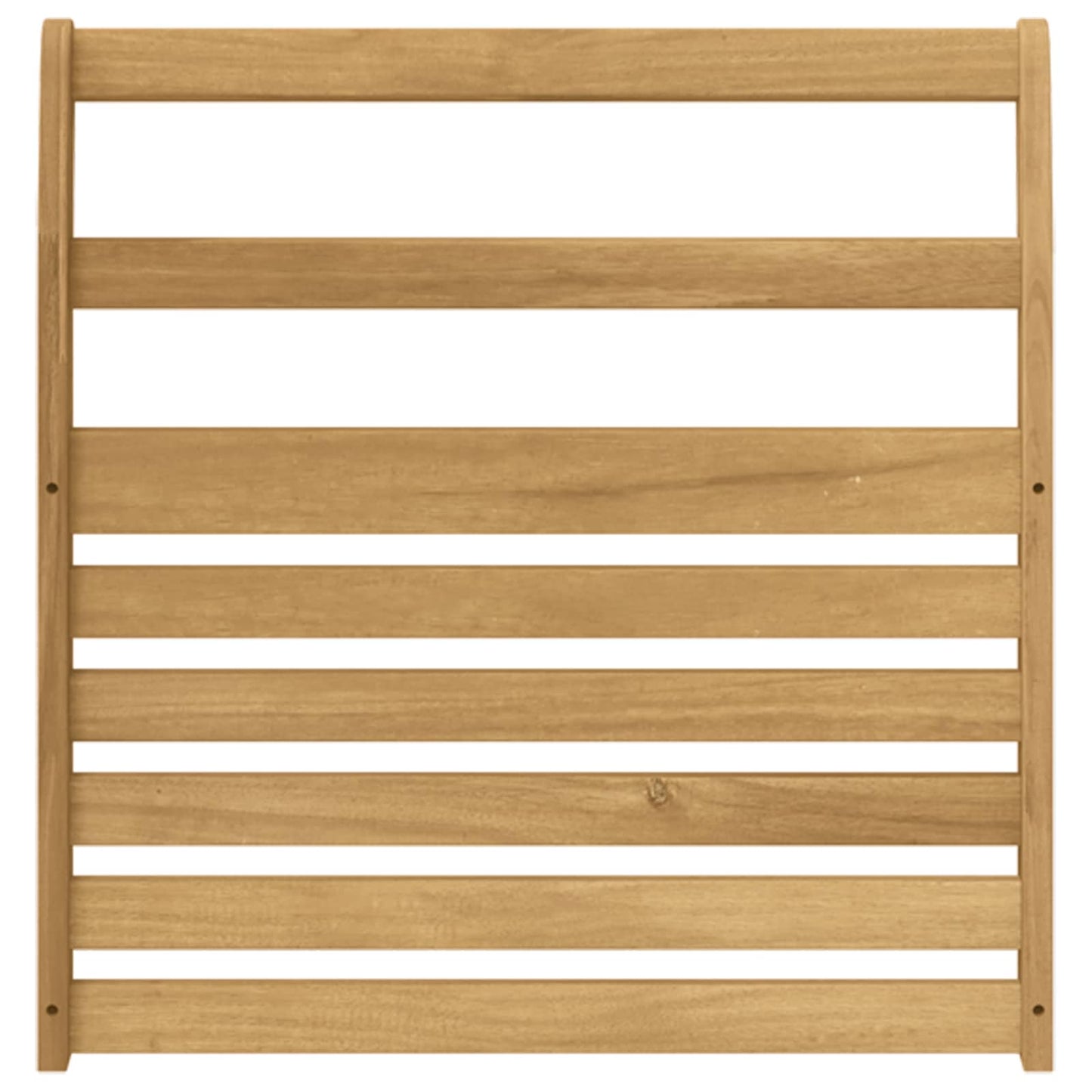 Armrests Module 2 pcs White 58.5 x 8 x 60 cm Solid Acacia Wood