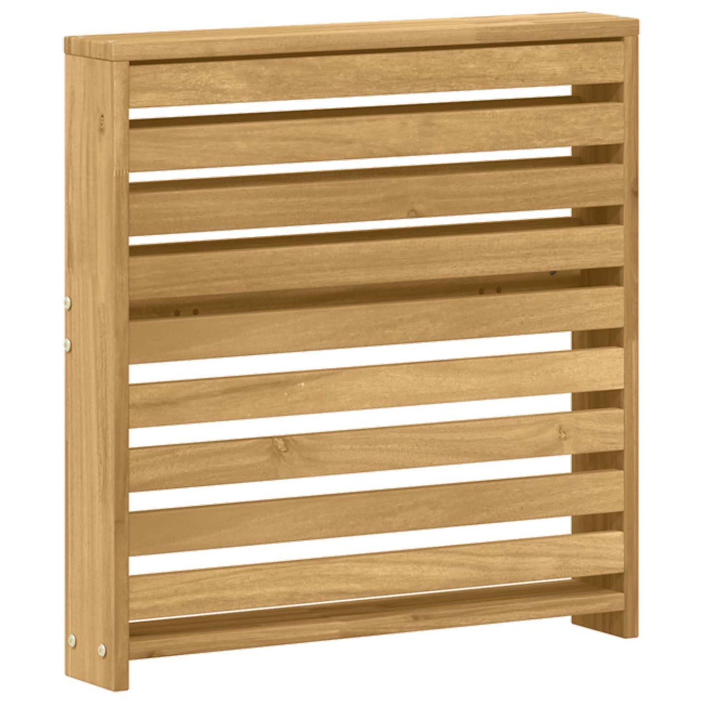 Armrests Module 2 pcs White 58.5 x 10 x 61 cm Solid Acacia Wood