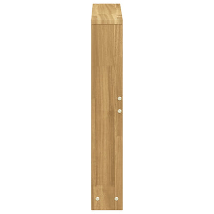 Armrests Module 2 pcs White 58.5 x 10 x 61 cm Solid Acacia Wood