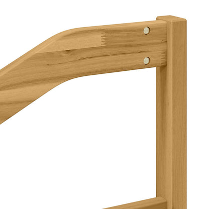Armrests Module 2 pcs White 59 x 4 x 73 cm Solid Acacia Wood