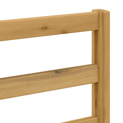 Backrest Module White 79 x 4 x 73 cm Solid Acacia Wood