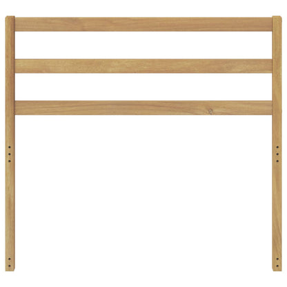 Backrest Module White 79 x 4 x 73 cm Solid Acacia Wood