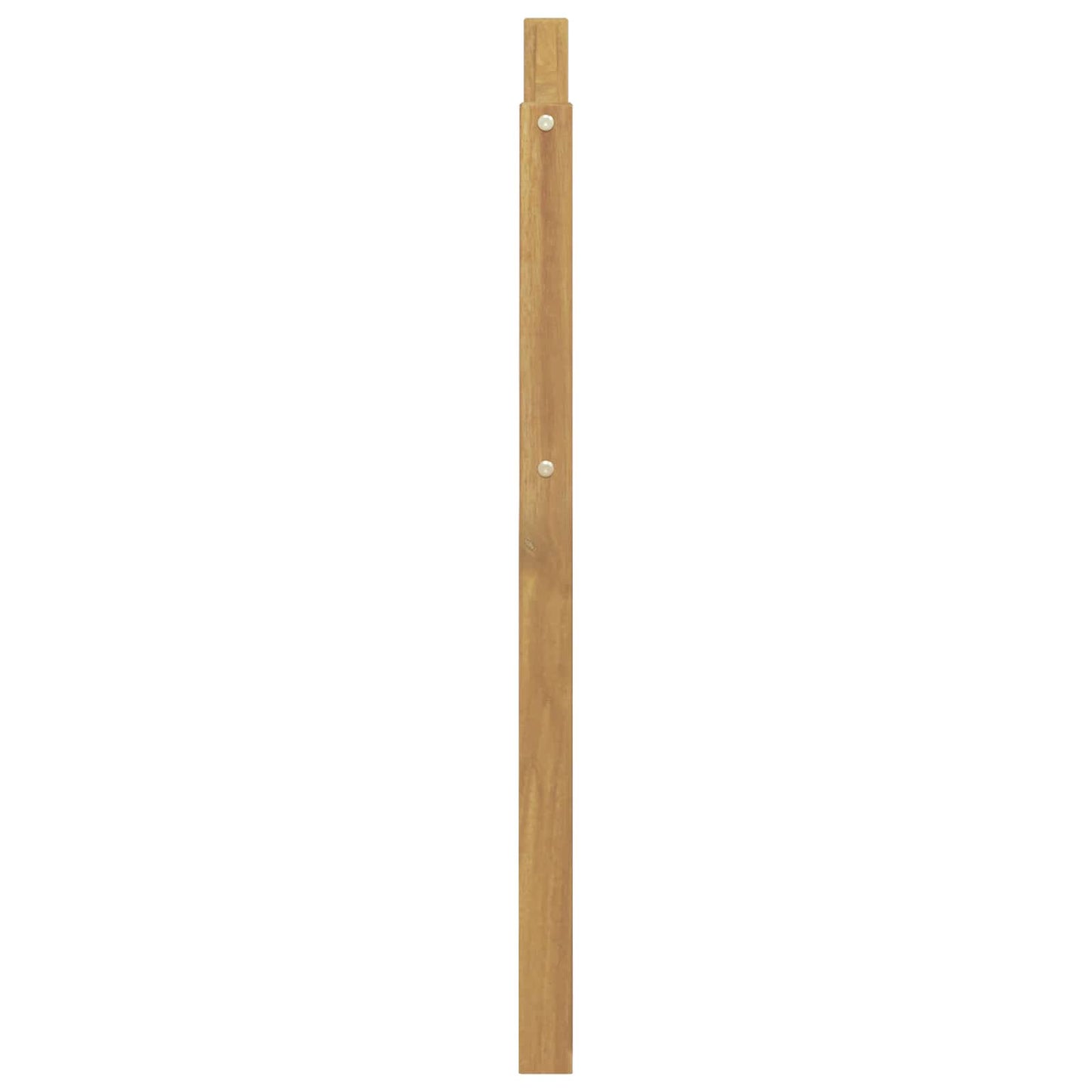 Backrest Module White 79 x 4 x 73 cm Solid Acacia Wood