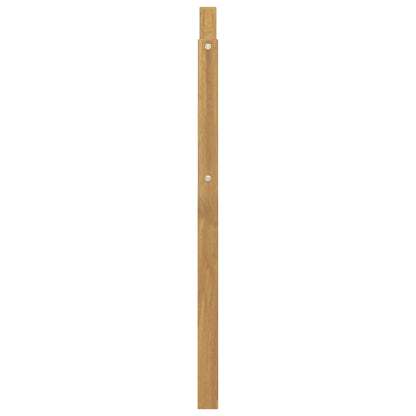Backrest Module White 79 x 4 x 73 cm Solid Acacia Wood