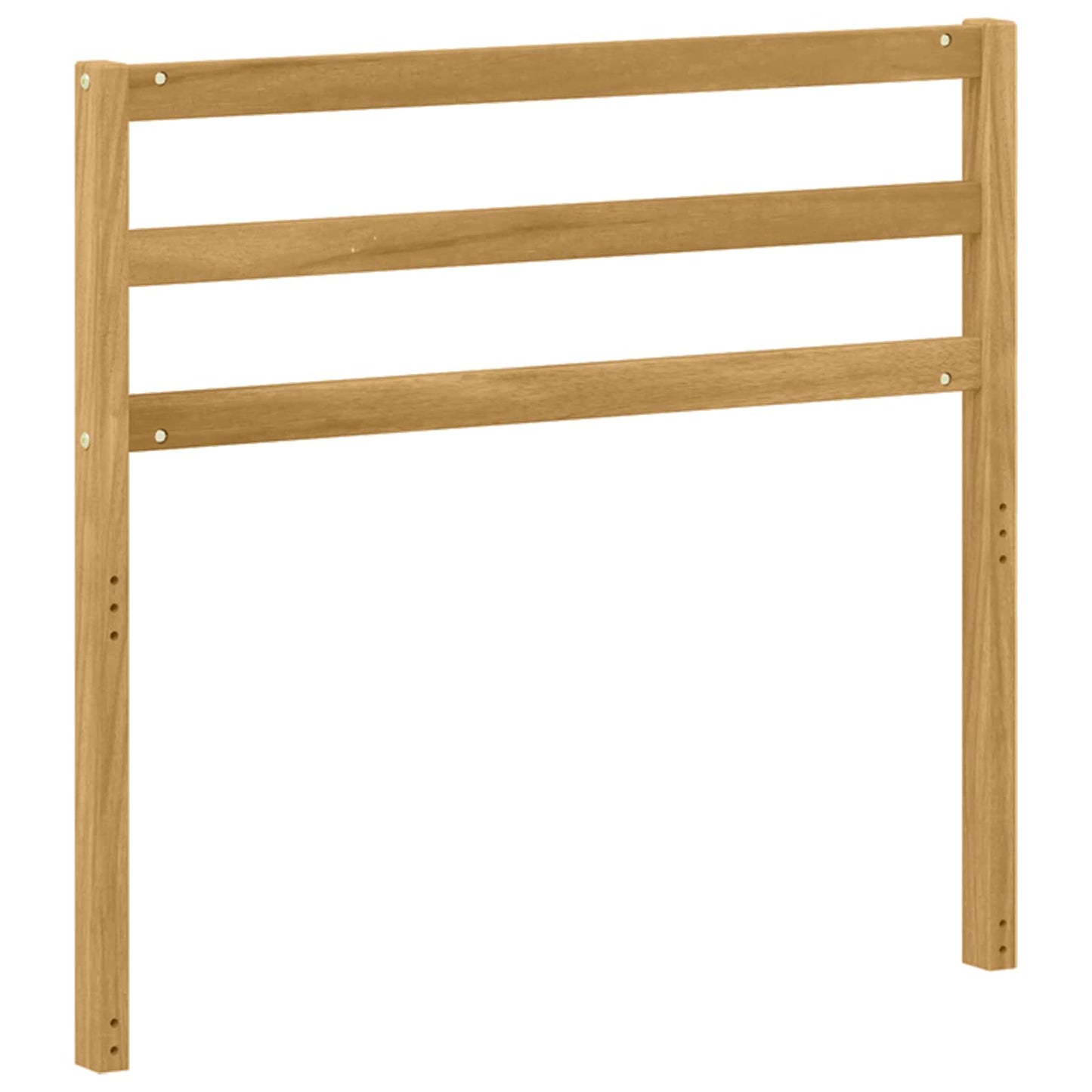 Armrests Module 2 pcs White 79 x 4 x 73 cm Solid Acacia Wood
