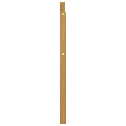 Armrests Module 2 pcs White 79 x 4 x 73 cm Solid Acacia Wood