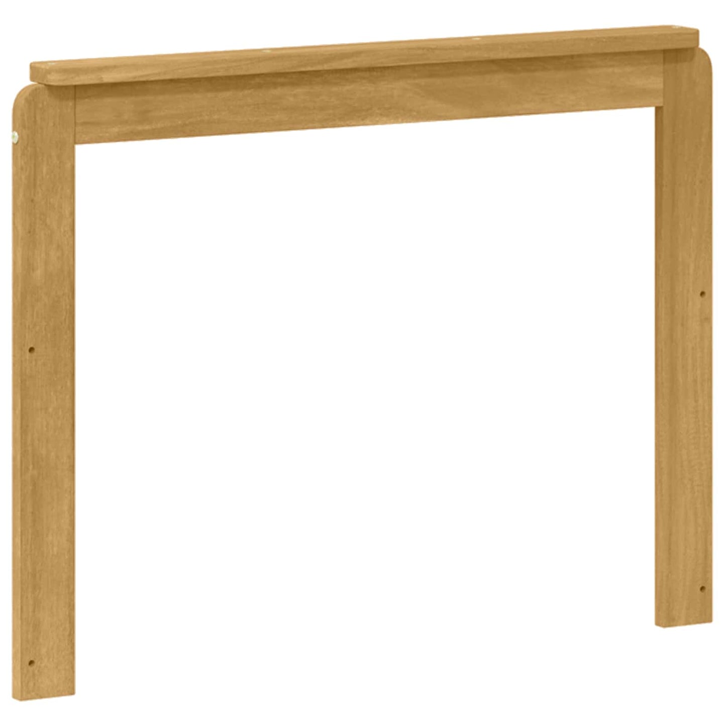 Armrests Module 2 pcs White 79 x 6 x 61 cm Solid Acacia Wood