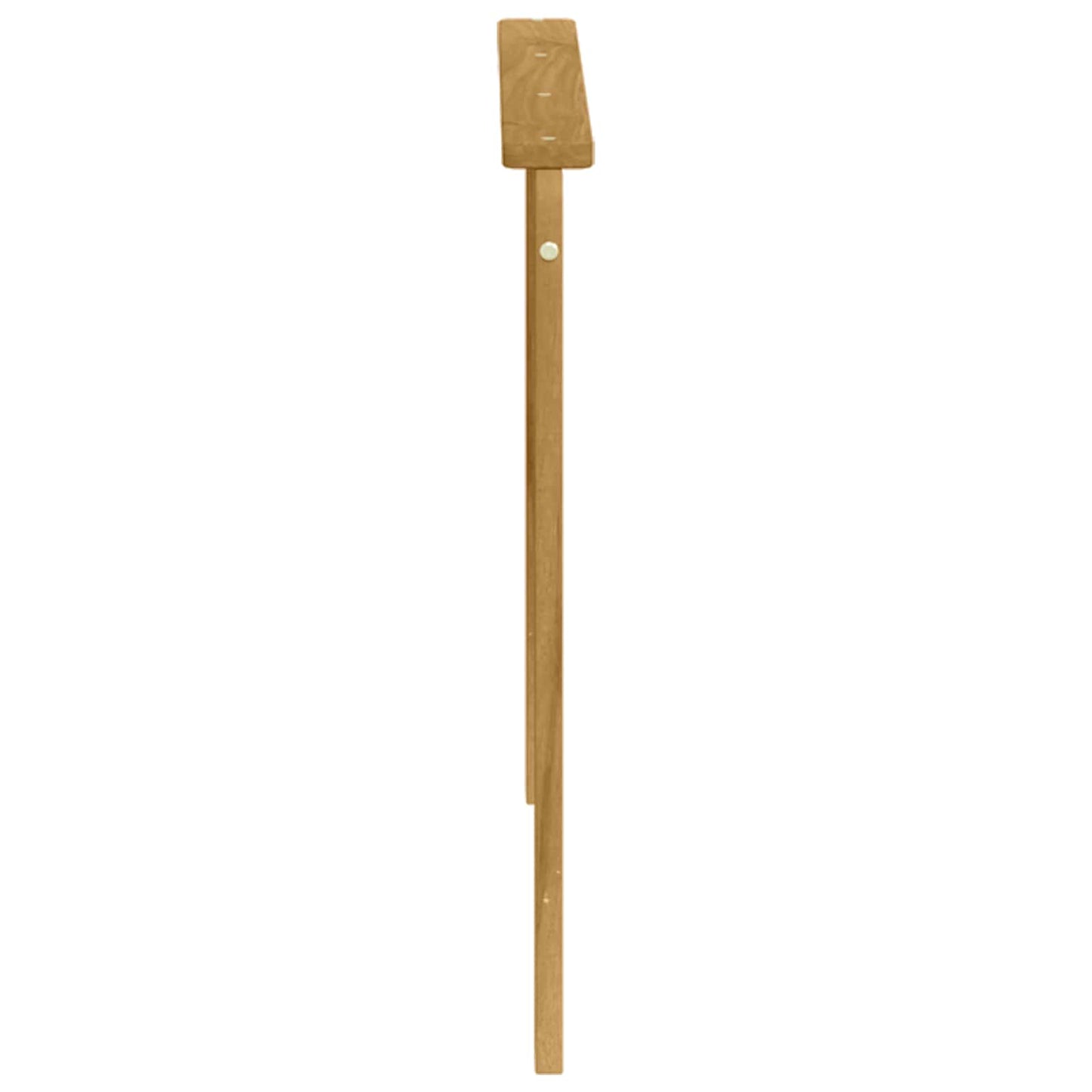 Armrests Module 2 pcs White 79 x 6 x 61 cm Solid Acacia Wood