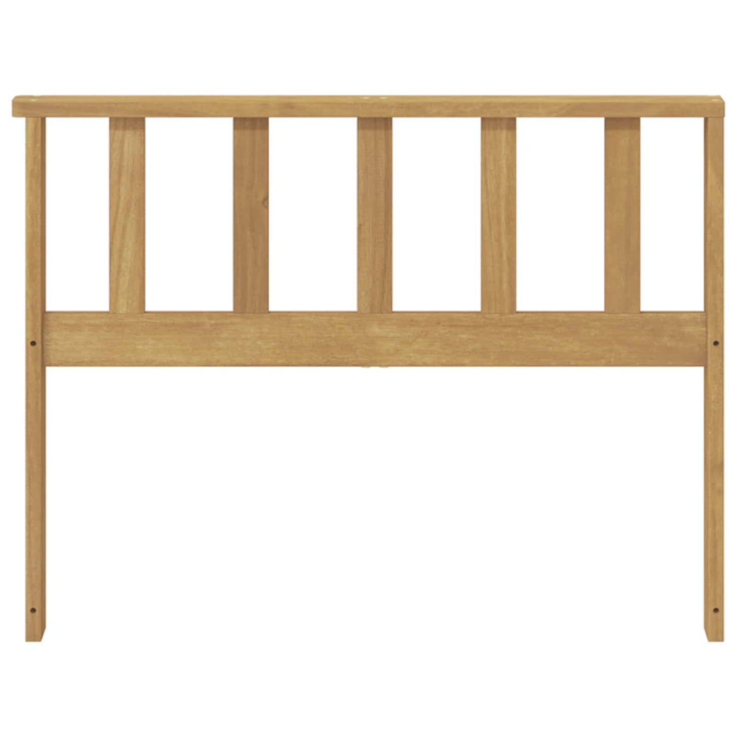Armrests Module 2 pcs White 80 x 6 x 61 cm Solid Acacia Wood