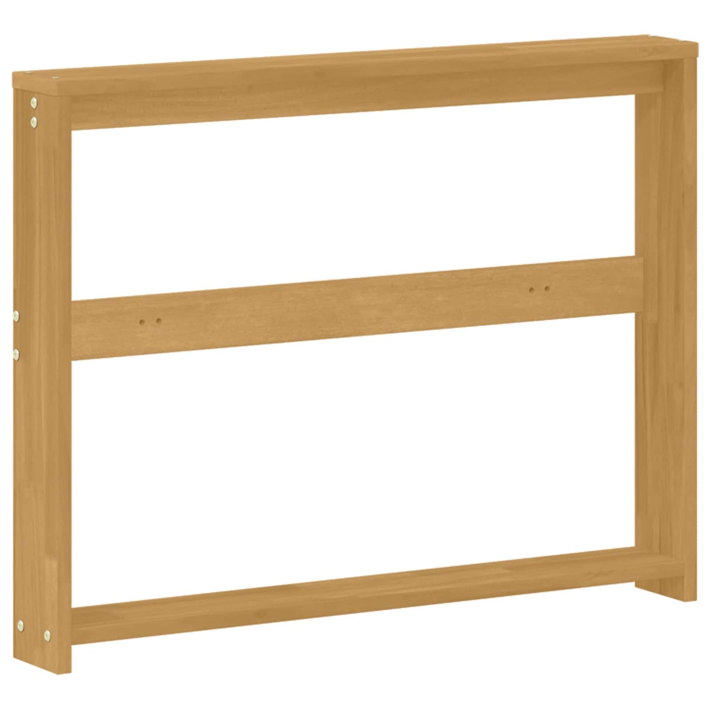 Armrests Module 2 pcs White 78.5 x 10 x 61 cm Solid Acacia Wood