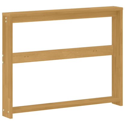 Armrests Module 2 pcs White 78.5 x 10 x 61 cm Solid Acacia Wood
