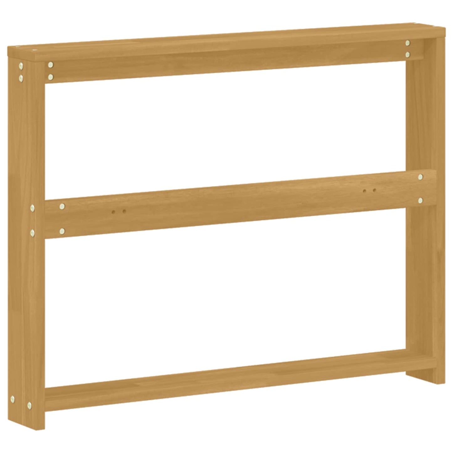 Armrests Module 2 pcs White 78.5 x 10 x 61 cm Solid Acacia Wood