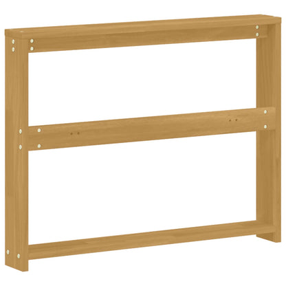 Armrests Module 2 pcs White 78.5 x 10 x 61 cm Solid Acacia Wood