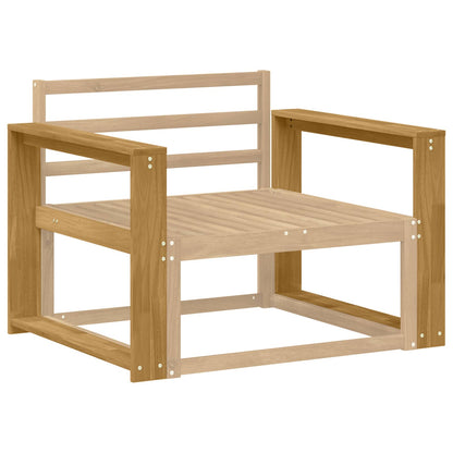 Armrests Module 2 pcs White 78.5 x 10 x 61 cm Solid Acacia Wood
