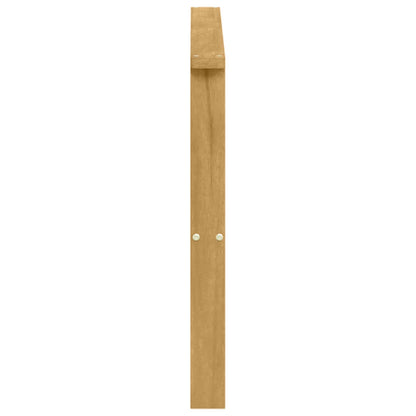 Armrests Module 2 pcs White 80 x 6 x 61 cm Solid Acacia Wood