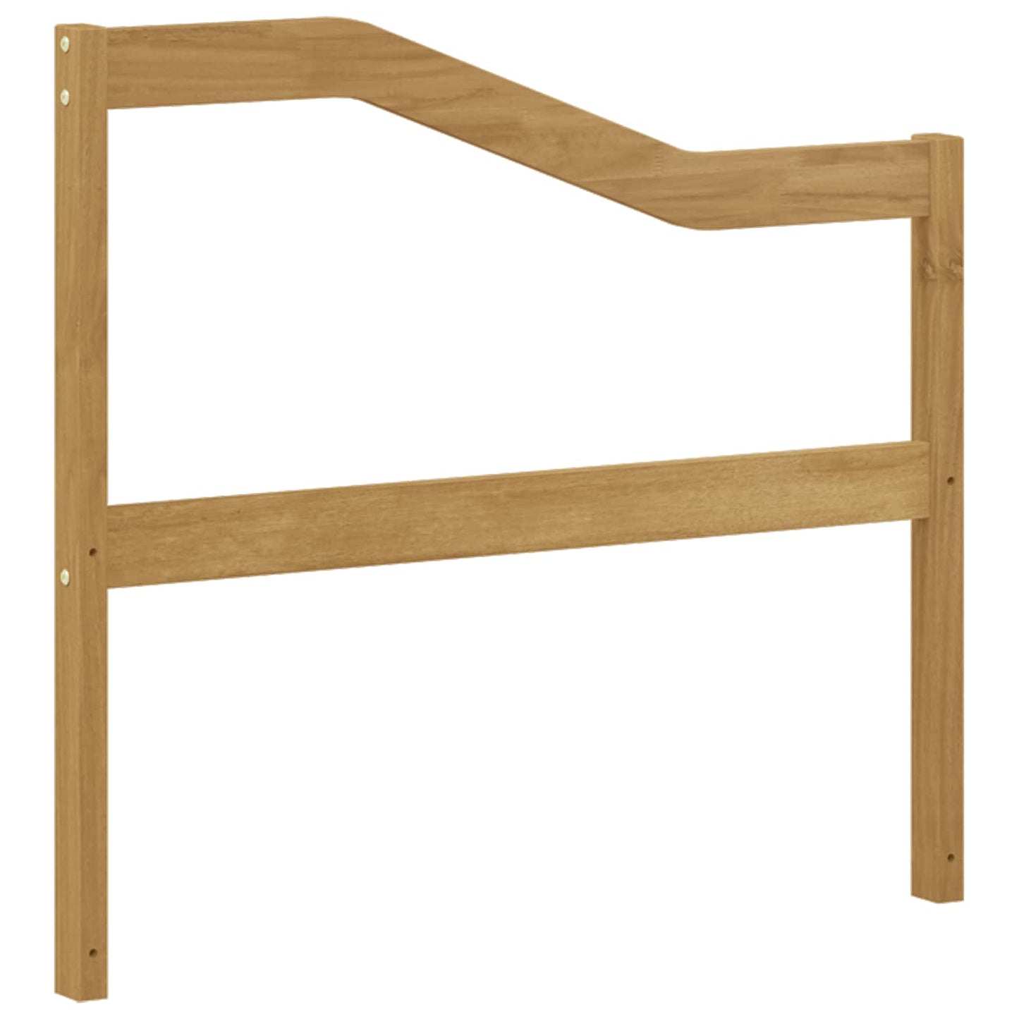 Armrests Module 2 pcs White 79 x 4 x 73 cm Solid Acacia Wood