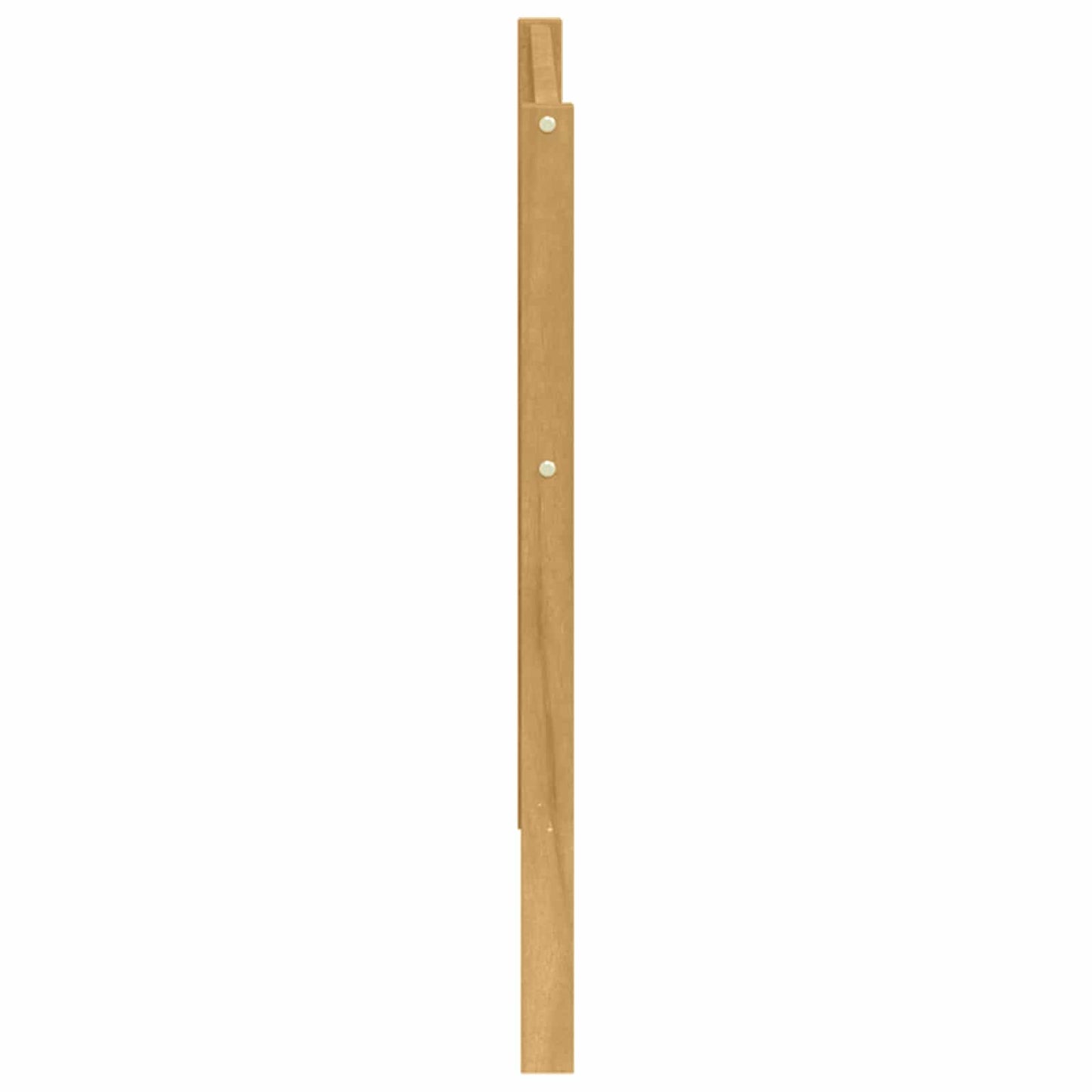 Armrests Module 2 pcs White 79 x 4 x 73 cm Solid Acacia Wood