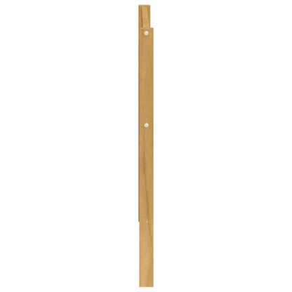 Armrests Module 2 pcs White 79 x 4 x 73 cm Solid Acacia Wood