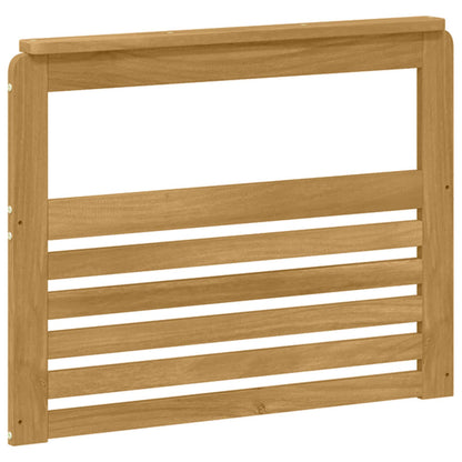 Armrests Module 2 pcs White 79 x 6 x 61 cm Solid Acacia Wood