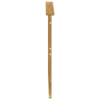 Armrests Module 2 pcs White 79 x 6 x 61 cm Solid Acacia Wood