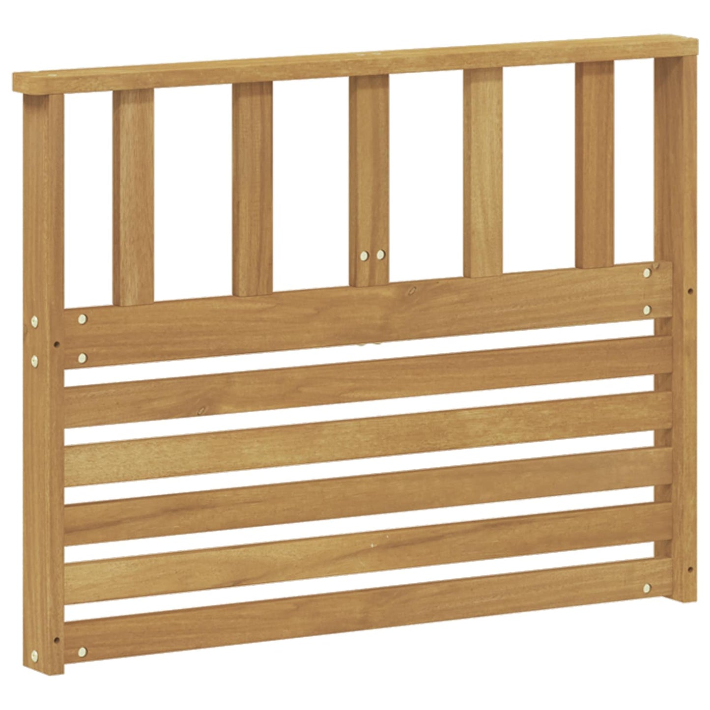 Armrests Module 2 pcs White 80 x 6 x 61 cm Solid Acacia Wood