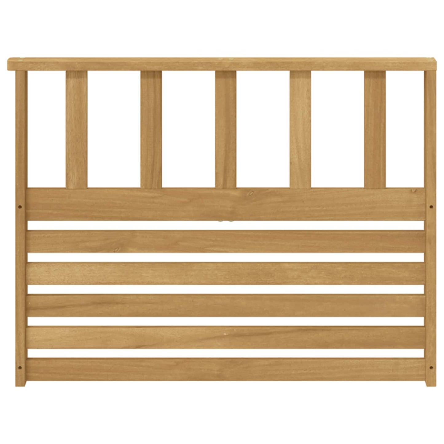 Armrests Module 2 pcs White 80 x 6 x 61 cm Solid Acacia Wood