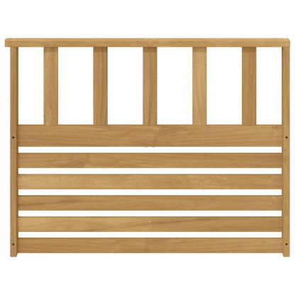 Armrests Module 2 pcs White 80 x 6 x 61 cm Solid Acacia Wood